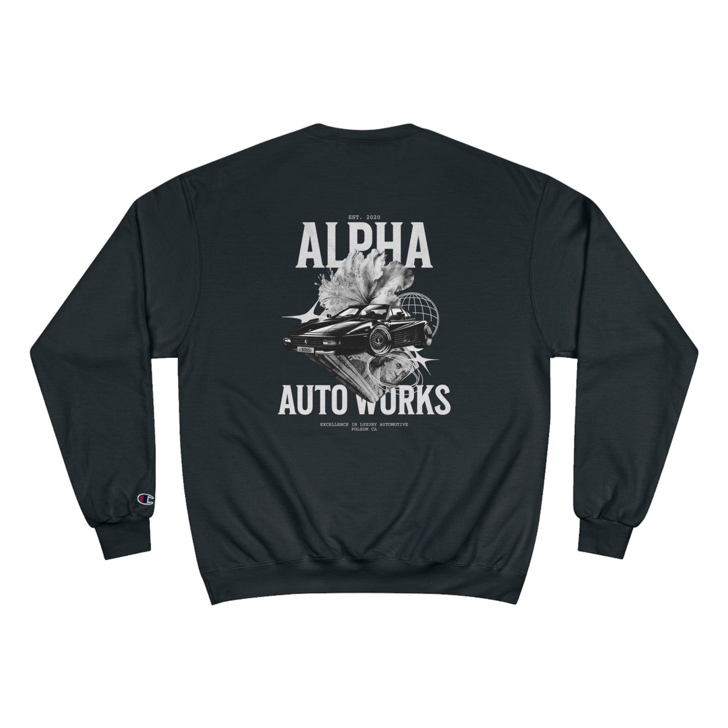 Alpha Auto Works - Ferrari Testarossa Sweatshirt