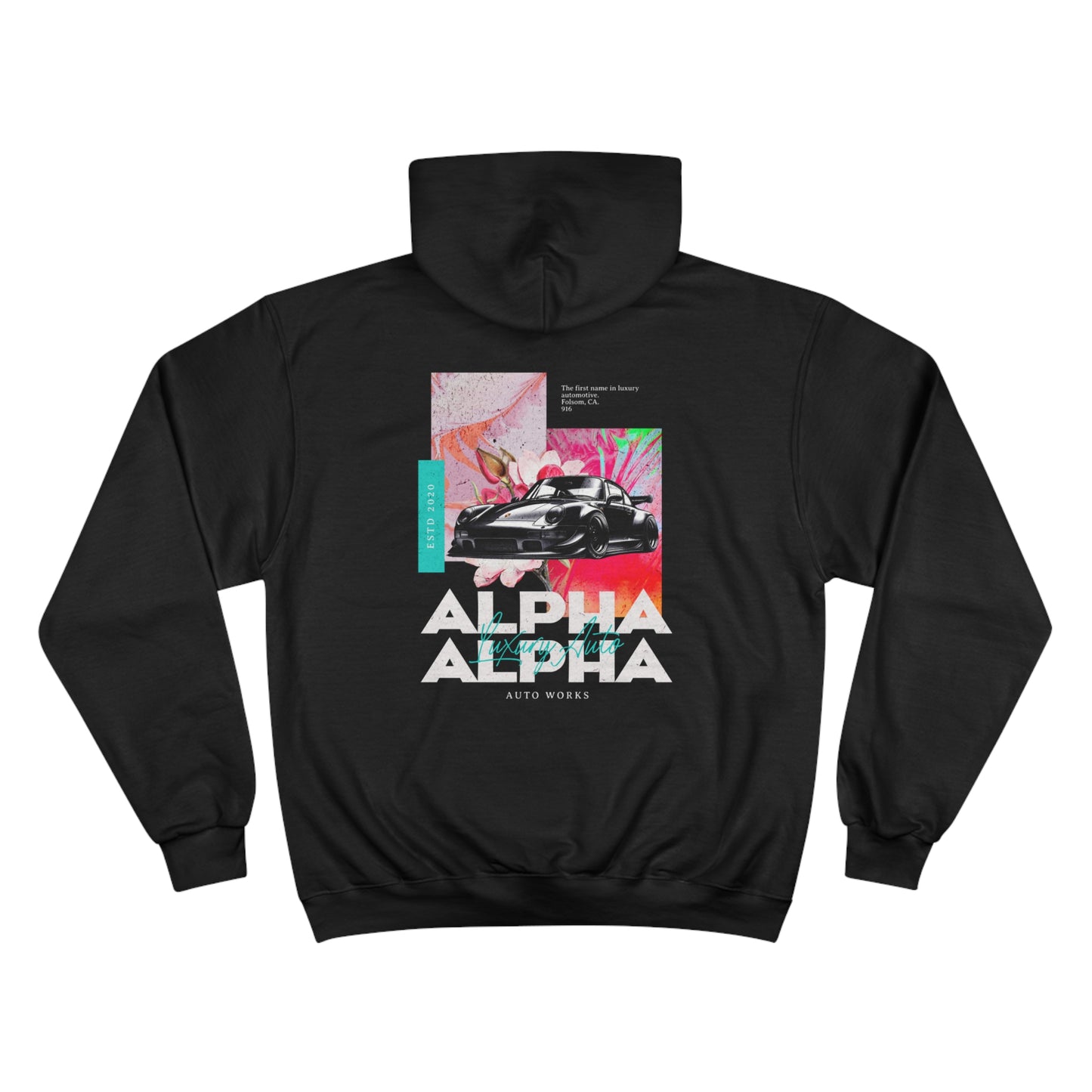 Alpha Auto Works Hoodie - Widebody Porsche Edition