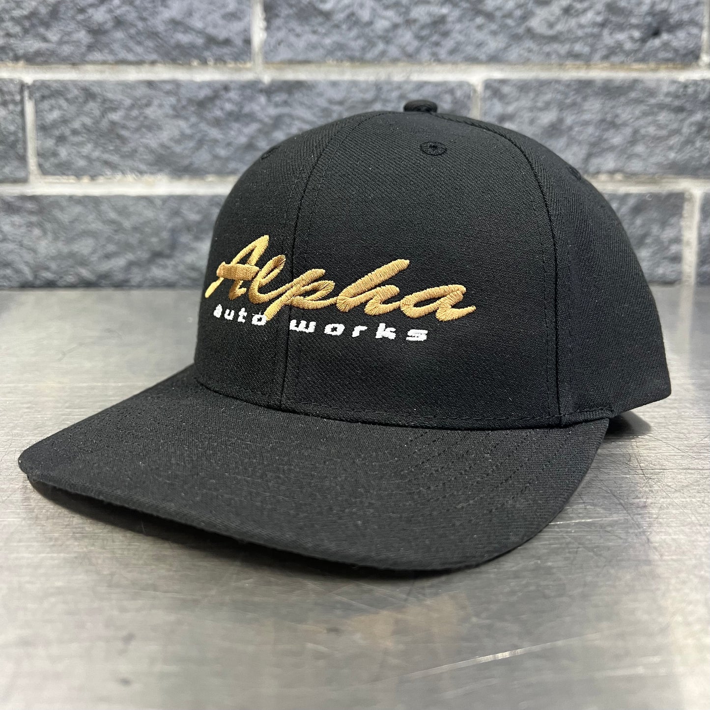 Alpha Auto Works Velcro Back Hat - Richardson Style 514