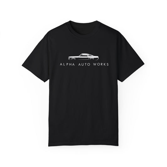 Alpha Auto Works Fastback Logo T-Shirt Black