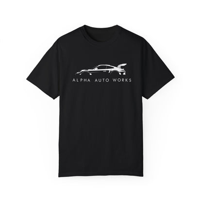 Alpha Auto Works Logo Porsche T-Shirt