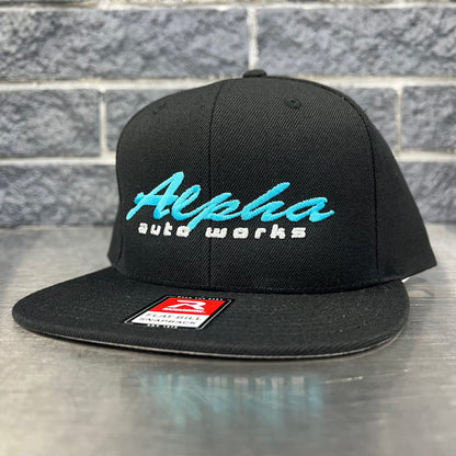 Alpha Auto Works Snapback Hat - Richardson Style 510